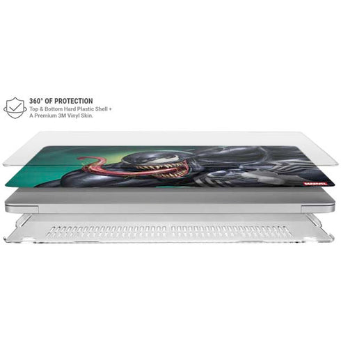 Marvel Venom Symbiote MacBook Air 15in (2023-2025) Case plus Skin